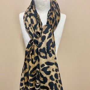 Leopard Print Scarf
